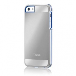 more. Armor Case - Etui aluminium iPhone 5 + folia na ekran (srebrny)