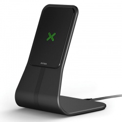 XVIDA (POWER 2) WIRELESS CHARGING DESK STAND - ŁADOWARKA INDUKCYJNA QI 7.5W NA BIURKO (CZARNY)