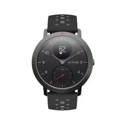 Withings Activite Steel HR Sport - smartwatch z pomiarem pulsu (czarny)