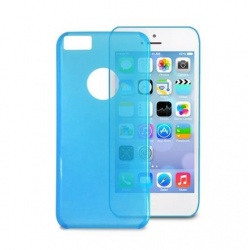 PURO Crystal Cover - Etui iPhone 5C (niebieski) 