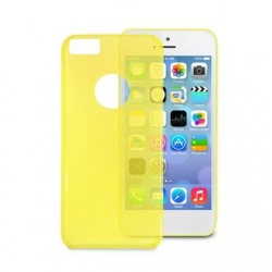 PURO Crystal Cover - Etui iPhone 5C (żólty) 