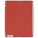 skórka ZAGG LEATHERskin dla iPada 2/3/4, Czerwona