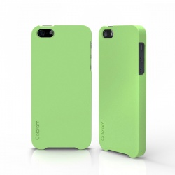 COLORANT zestaw etui-nakładka do iPhone 5, olive green